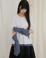 STARRY PENDANT BACK RIBBON TOP