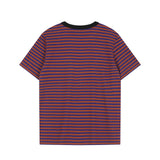 Stripe Half Tee Purple