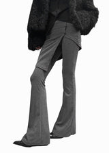 Winter Wrap Button Bootcut
