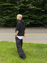 Future Nylon String Short Sleeve Anorak 3C