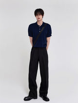 "Tension Semi-Long Slacks "