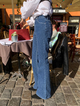 [MADE] Pharrell Punching Long Bootcut Denim