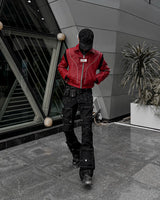 CARGO FLARE PANTS UPSIDE DOWN