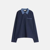 ASCLO チェックカラー ポロTシャツ(2color)