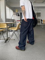 No.1260 ベルトノンフェードデニムパンツ