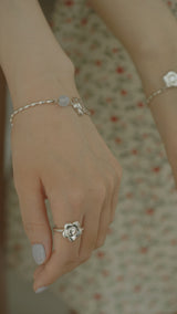 【MADE】 Bubble daisy ring