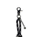 rope keyring (black)