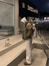 【Setup】Logane Base Brushed 2-WAY Hooded Zip-Up Setup