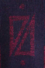 PA LOGO JACQARD KNIT