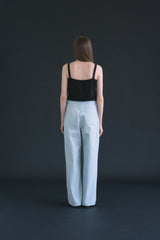 T/T Cotton washed pants (soft blue)