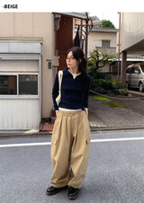 バルーンタックカーゴパンツ (4C)