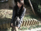 alpa cable cardigan