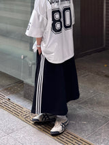  track long skirt pants
