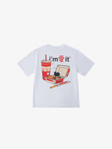 アイ ラブ ファスト ヌードルズ Tシャツ ホワイト