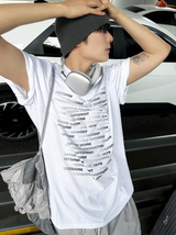 Silver Cord List Short Sleeve Tee