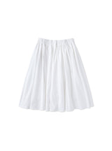 Button midi skirt