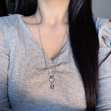 object ring point necklace