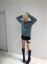 WRINKLE TEXTURE SHORTS