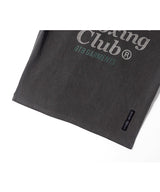 OC BBC x QT8 ピグメントロゴTシャツ (Charcoal)