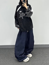 comment back raw denim
