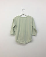 ソリッドラグラン3/4スリーブTシャツ (4color)