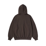 25FW ダブルラインフーディー ダークブラウン