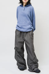 Past Waffled Hooded Top (4color)