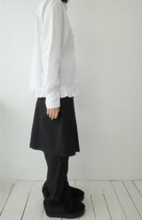 [MD PICK] アムバンディングミディスカートパンツ