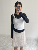 Rainbow Daily Ribbed Sleeveless Top