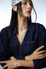 Horseshoe Toggle Chain Bracelet