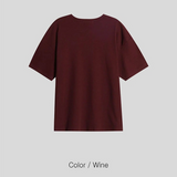 [S/S]ワッフルレギュラークロップTシャツ(5color)