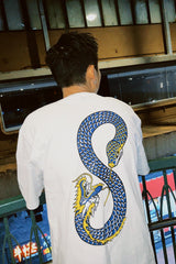 Dragon Snake Tee White