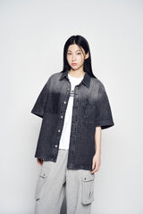 25SS オーバーサイズカーゴジョガーパンツ メランジ