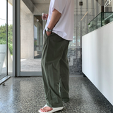 First Cool Air Nylon Banding Wide Pants