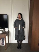 Gotham Check Frill Skirt (2color)