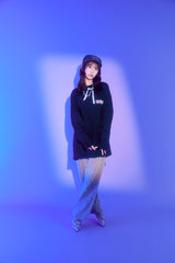  Collaboration Long-sleeved T-shirt - Aqua | 【Oshinoko】 × 60% 