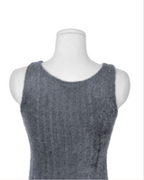 nudi hair wrap v sleeveless top