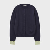 Stripe Roll Up Cardigan