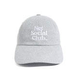 NET SOCIAL CLUB PIGMENT CAP (SKY BLUE)