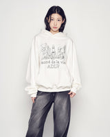 25FW シティビューフーディー クリーム