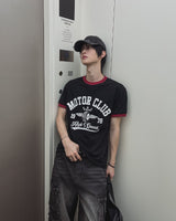 ハイモーターリンガー半袖Tシャツ
