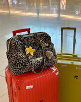 leopard leopard print big shoulder bag