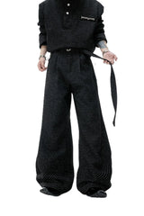 Textured Pearl Trousers