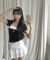 venus deep glam layer top