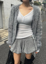 CABLE PUMPKIN SKIRT