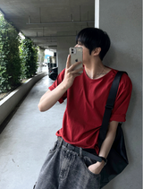 ミニマル半袖Tシャツ