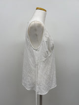 Hachi Shirred Strap Sleeveless Blouse