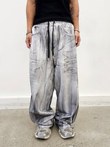 VENTIQUE Handpainting the tea washing training Pants 2colors