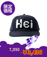 【limited price】 Hei Big Logo Felt Cap Dark Navy 