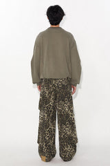 The lace little flowers on the patchwork hoodie have been conquered.